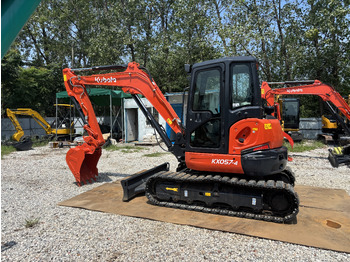 Mini excavator KUBOTA Kubota Kx057 rubber crawler excavator: picture 2