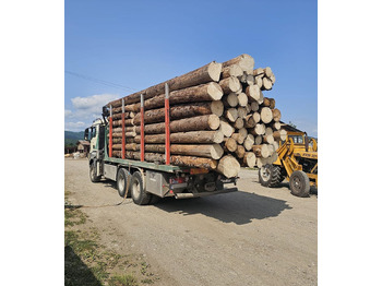 Log truck for transportation of timber MAN 33.480 6x6: picture 4