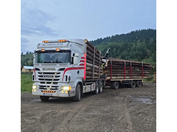 Log truck SCANIA R 560