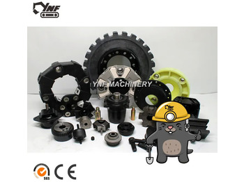 New Engine mount R450LC-3 R430LC-9A  R430LC-9 engine mount 14E7-01310 rubber cushion: picture 5