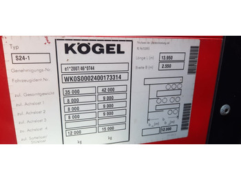 Kögel 3-Achser Tautliener leasing Kögel 3-Achser Tautliener: picture 5