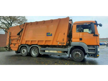 Garbage truck MAN 26.320 Müllwagen Faun Variopress: picture 5