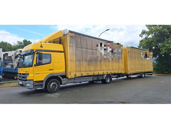 Curtainsider truck MERCEDES-BENZ