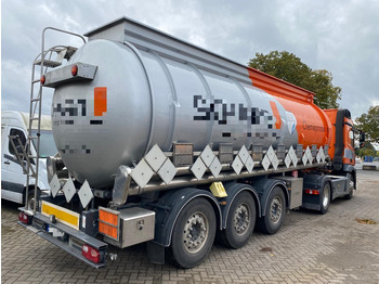 Tank semi-trailer for transportation of chemicals Schrader Chemie 7-Kammer: picture 2