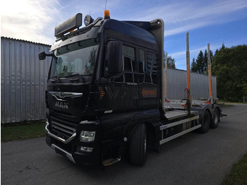 Log truck MAN TGX 26.580