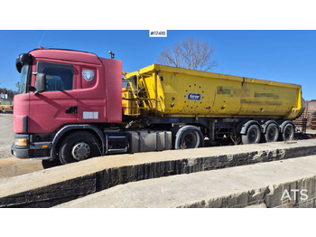 Tractor unit SCANIA 124