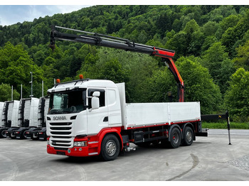 Dropside/ Flatbed truck SCANIA G 450