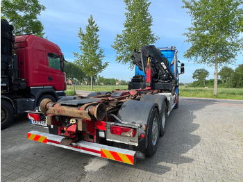 Container transporter/ Swap body truck, Crane truck Scania R480: picture 4