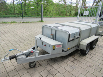 Closed box trailer E.S.V.E AWK 2000 Kipper Gesloten Vloeistof Container Slib Kolk: picture 3