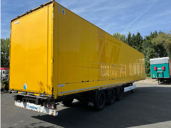 Closed box semi-trailer Krone SD/DA03LNF Koffer/TÜV03-2026/Payload-27607kg: picture 5