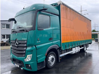 Curtainsider truck Mercedes-Benz Actros 1845 Pritsche+Plane/Retarder/MirrorCams: picture 3