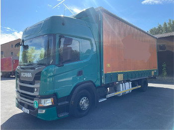 Curtainsider truck Scania G450 Pritsche+Plane/Wechsler/WECON/StandAC/EU6d: picture 3