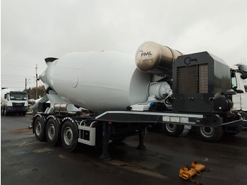 New Concrete mixer semi-trailer FML CONCRETE MIXER 13 m3: picture 2