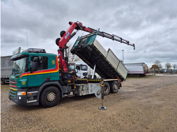 Crane truck SCANIA P 450