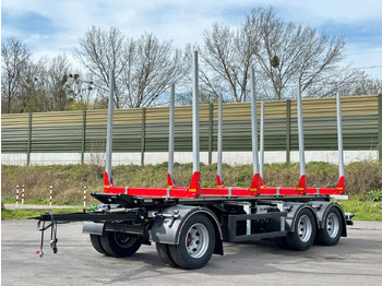 Log trailer HTA27  HD  3-Achsen Zwillingsbereifung Schemel: picture 2