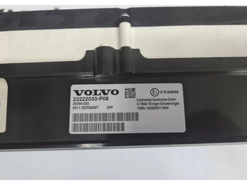 Dashboard for Truck VOLVO ZEGARY LICZNIKI PRĘDKOŚCIOMIERZ VOLVO FH 4 FM 4 AUTOMAT 22222030: picture 4