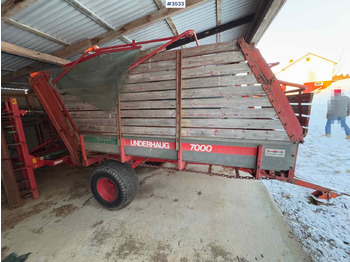 Hay and forage equipment Kverneland UN7000 unloading trailer: picture 4