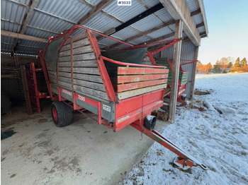 Hay and forage equipment Kverneland UN7000 unloading trailer: picture 3