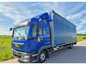 Curtainsider truck MAN TGL 12.250 2019 BURTO FIRANA + winda 8.4m z Niemiec / TOP STAN / OKAZJA / firanka / automat /: picture 2