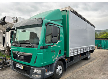 Curtainsider truck MAN TGL 12.250