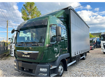 Curtainsider truck MAN TGL 12.250