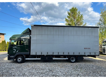 Curtainsider truck MAN TGL 12.250 GLOB UNIKAT z Niemiec BDF firanka / AUTOMAT HAK / EURO 6 / BDF 7.40 wysoki / MICHELIN 80%: picture 4
