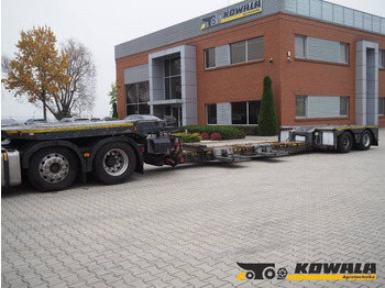 Low loader semi-trailer