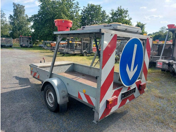 Trailer Trebbiner Absperrtafel Sperrwand Vz616 Nissen Horizont vz615: picture 3