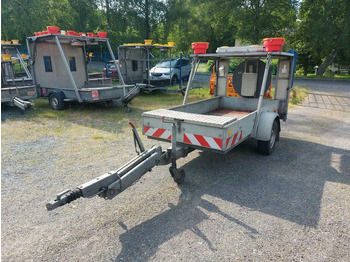 Trailer Trebbiner Absperrtafel Sperrwand Vz616 Nissen Horizont vz615: picture 2