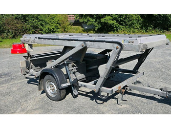 Trailer Trebbiner Horizont VWT Verkehrsleittafel Verkehrswarnanhänger Verkehrsleitanhänger Verkehrssicherungsanhänger Nissen Absperrtafel: picture 4