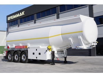 New Tank semi-trailer for transportation of fuel EFEMMAK E.FAST.GN.38.5 ADR Aluminum Fuel Trailer: picture 4