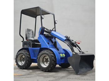 New Skid steer loader LEZUM Free Shipping Mini Skid Steer Loader Compact Track Electric/Diesel Chinese Mini Skid Steer Loader For Sale With Mini Skid Steer Attachments 4 In 1 Bucket: picture 2