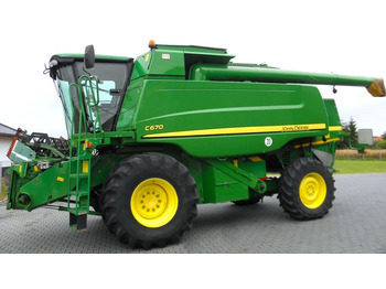 Combine harvester JOHN DEERE C670