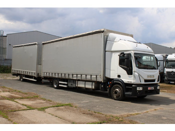 Curtainsider truck IVECO EuroCargo 160E