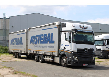 Curtainsider truck MERCEDES-BENZ Actros 2542