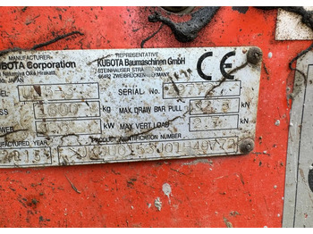Crawler excavator Kubota U15-3: picture 5