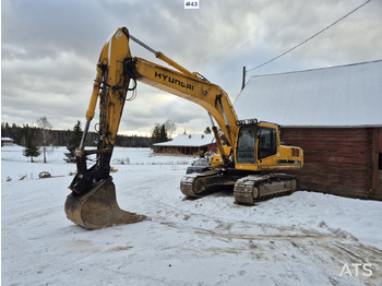 Crawler excavator HYUNDAI