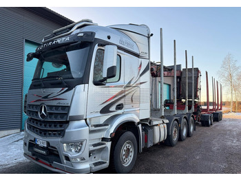 Log truck MERCEDES-BENZ Arocs