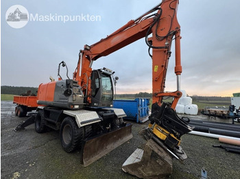 Wheel excavator Hitachi ZX 140 W-3 Med vagn och redskap!: picture 4