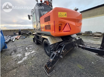 Wheel excavator Hitachi ZX 140 W-3 Med vagn och redskap!: picture 2