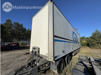 Closed box semi-trailer
