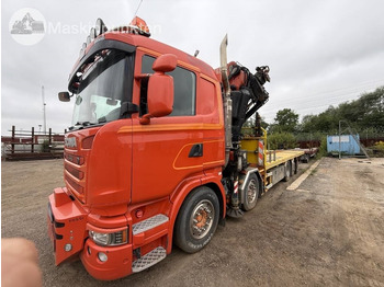 Crane truck SCANIA R 450