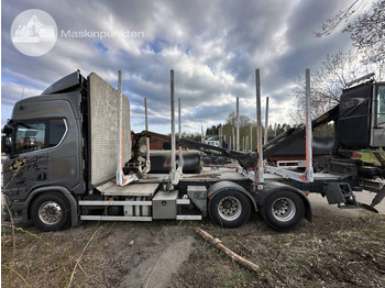 Log truck SCANIA R 730
