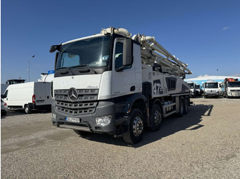 Concrete pump truck Mercedes-Benz AROCS 3743 PUTZMEISTER M47-5: picture 3