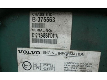 Engine for Truck Volvo D12D 420   Volvo FH 12: picture 3