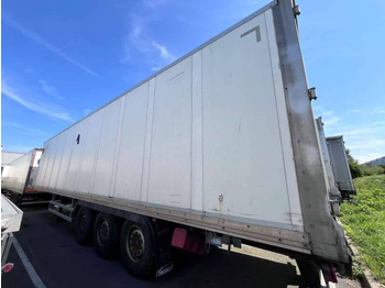 Closed box semi-trailer