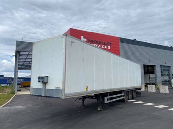 Closed box semi-trailer