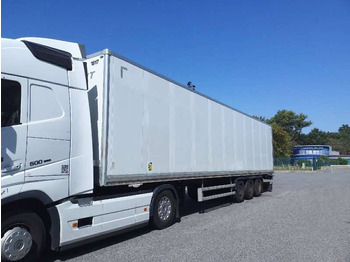 Closed box semi-trailer