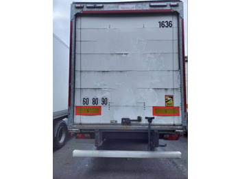 Closed box semi-trailer Semi-remorque 3 Essieux SEMI RECONDITONNEE -38 TONNES PORTE RELEVANTE: picture 3