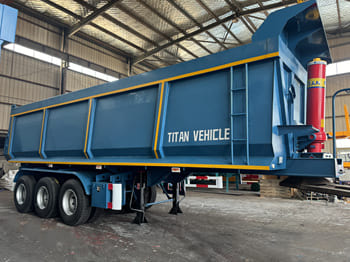 New Tipper semi-trailer TITAN Rock Dumper Trailer for Sale in Saudi Arabia: picture 2 New Tipper semi-trailer TITAN Rock Dumper Trailer for Sale in Saudi Arabia: picture 2